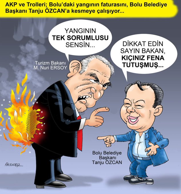 Bolu otel yanıgının en baş sorumlusunu #görenvarmı