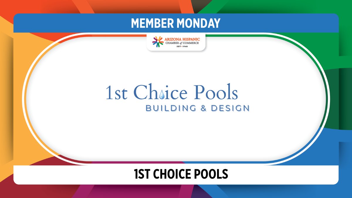 azhcc's tweet photo. Happy #MemberMonday to our member, 1st Choice Pool!
1st Choice Pools Building & Design is a family-owned, locally operated business proudly serving Tucson and surrounding areas for over 15 years.
To learn more visit: https://t.co/8eLxWmJO5l
#arizona #azhcc https://t.co/f0LSvu3Ht5