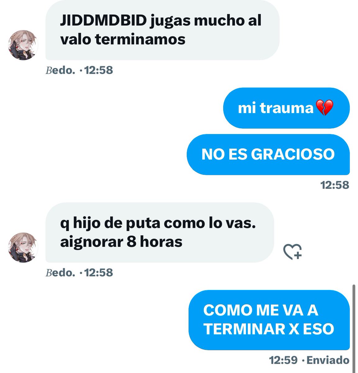 ustedes terminarían cn su pareja pq juega 8 horas a un jueguito?