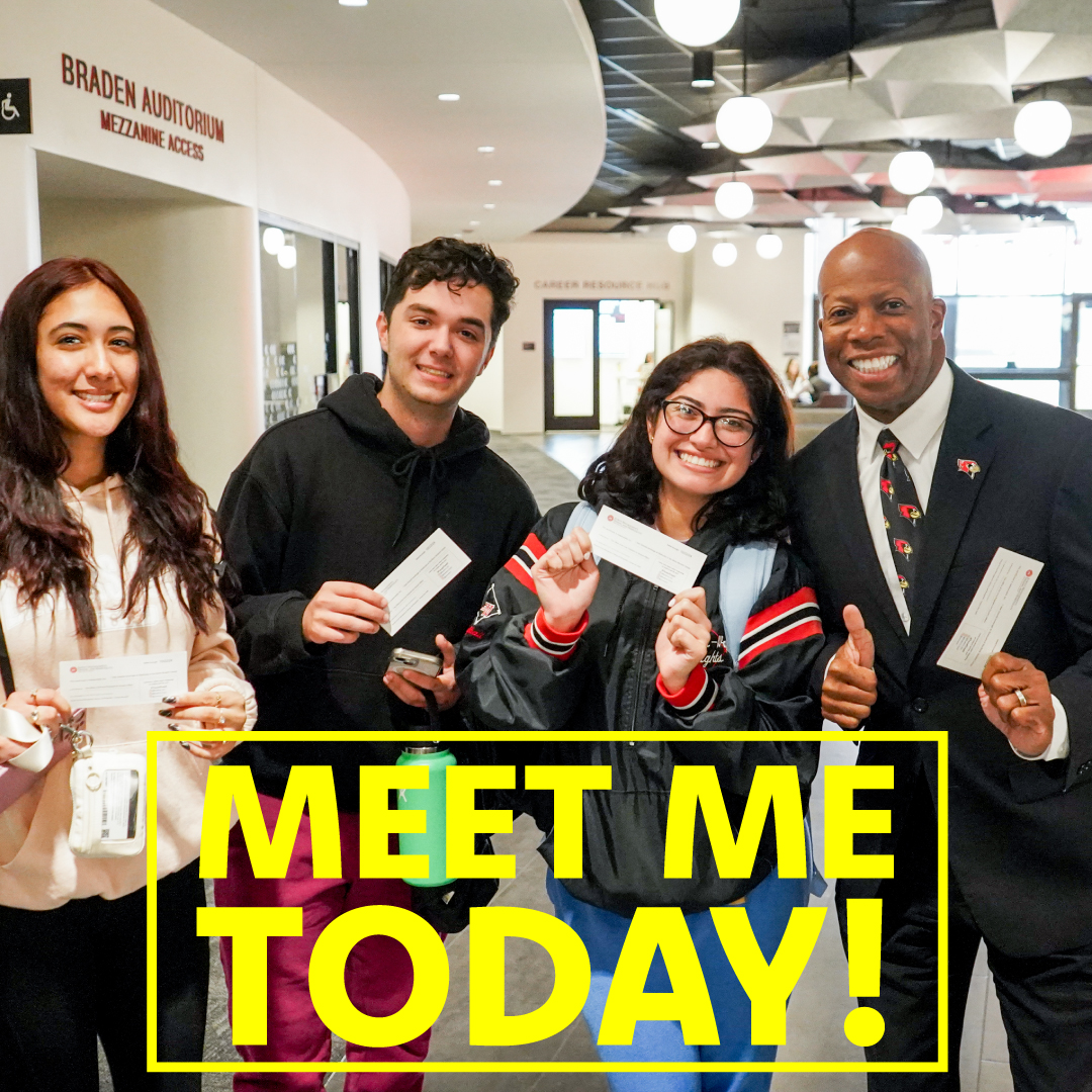 Look for us today at 1 p.m. at the Bone Student Center for a #TweetTreat! Get your voucher for a free grande drink from Starbucks, good for the next week!
#RedbirdLife