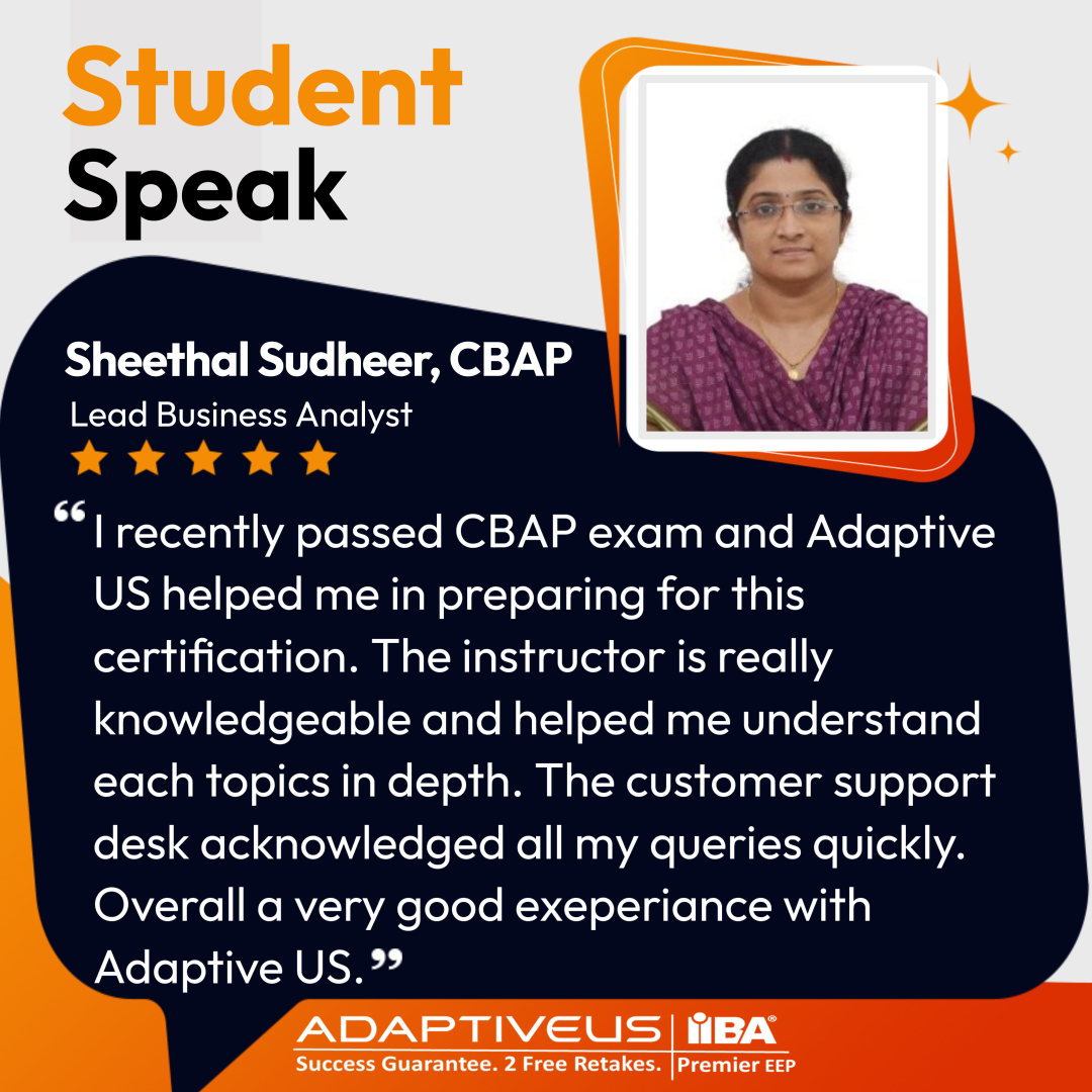 lnmishra's tweet photo. #StudentSpeak 💬 
Our customers are the driving force behind everything we do. 
Your success stories inspire us every day! 🌟
#AdaptiveUS #BA #CustomerReview https://t.co/992kMpXewk