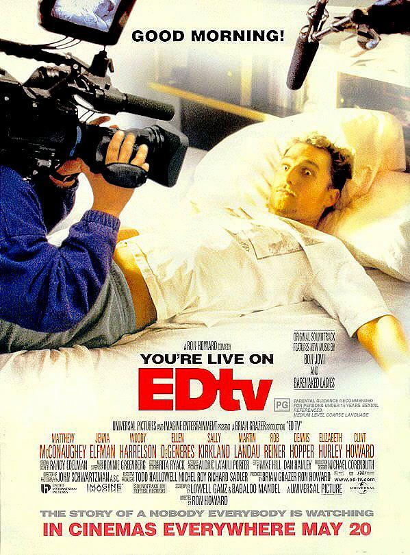RomanGCamas's tweet photo. #ElShowDeTruman (1998) de Peter Weir con Jim Carrey y Ed Harris, disponible en @PrimeVideoES y @SkyShowtime.
#EDtv (1999) de Ron Howard con Matthew McConaughey. https://t.co/aJmxMdTv2O