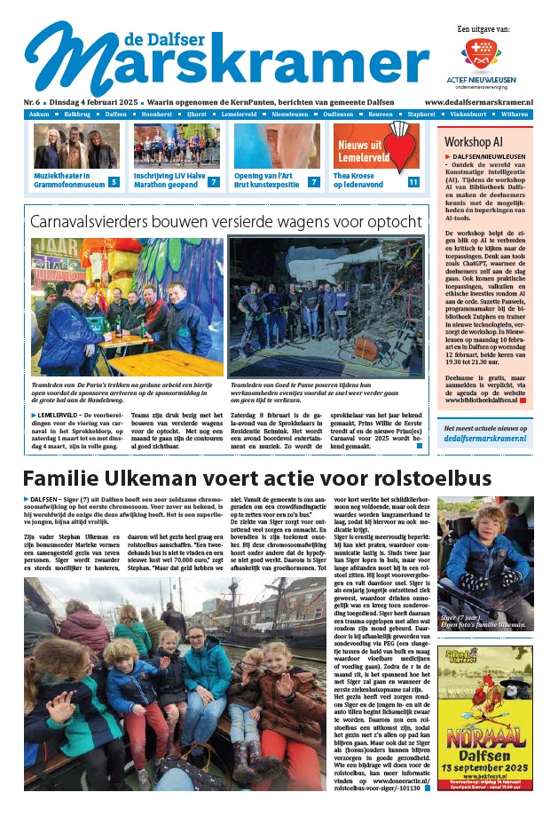 De krant is weer naar de drukker! Online voorproefje?
yumpu.com/nl/document/re…