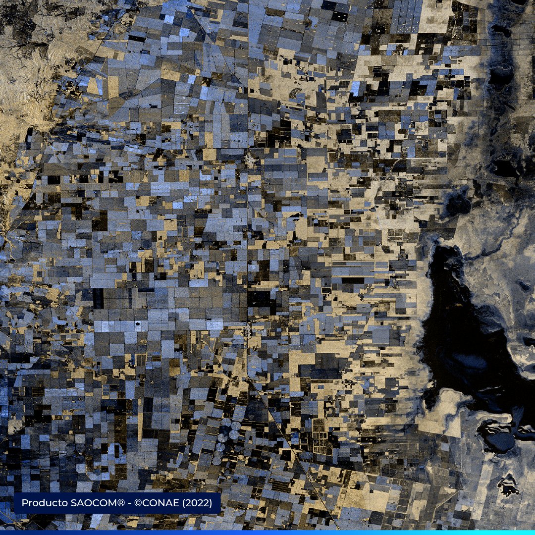 CONAE_Oficial's tweet photo. 🌎 La imagen del mes: Córdoba vista por SAOCOM 1

🛰️ Los satélites de observación de la Tierra SAOCOM 1 de la CONAE te muestran las sierras, cultivos y parte del Mar de Ansenuza también conocido como laguna Mar Chiquita, en el norte de la provincia de Córdoba.

⬇️ https://t.co/IQ86pShUoA