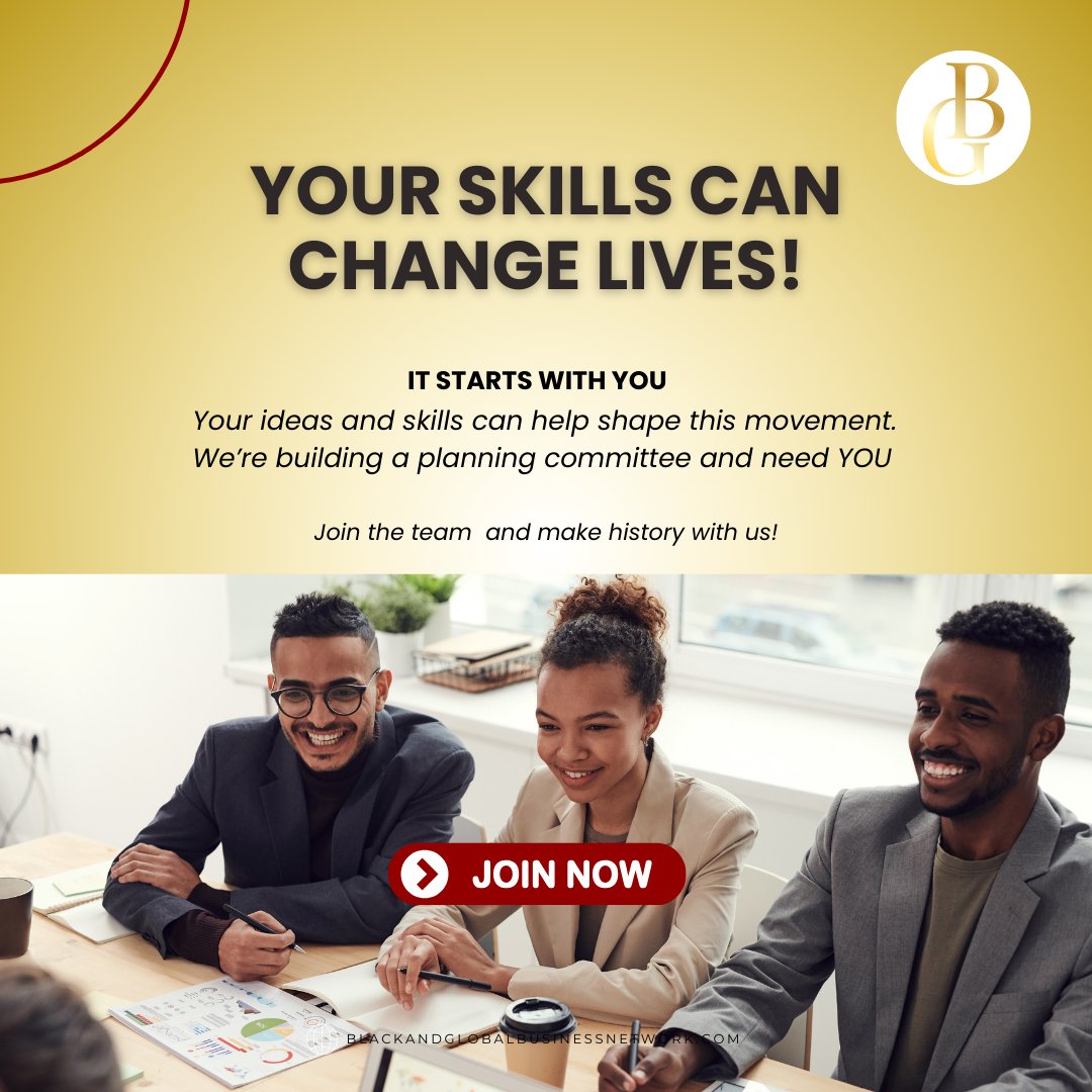 The Hire Africa 2025 Campaign is bringing together Black entrepreneurs and professionals.to empower 10,000 Young African Professionals.

🛠️ We’re building a planning committee and need YOU.

👉Comment "AFRICA" and we will message you for more information.

#HireAfrica