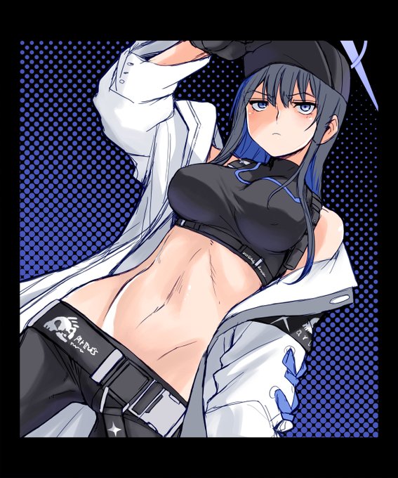 ブルアカ落書き 大悪党にも悲劇のヒロインにもなりきれない感じが印象的でした。すき。 