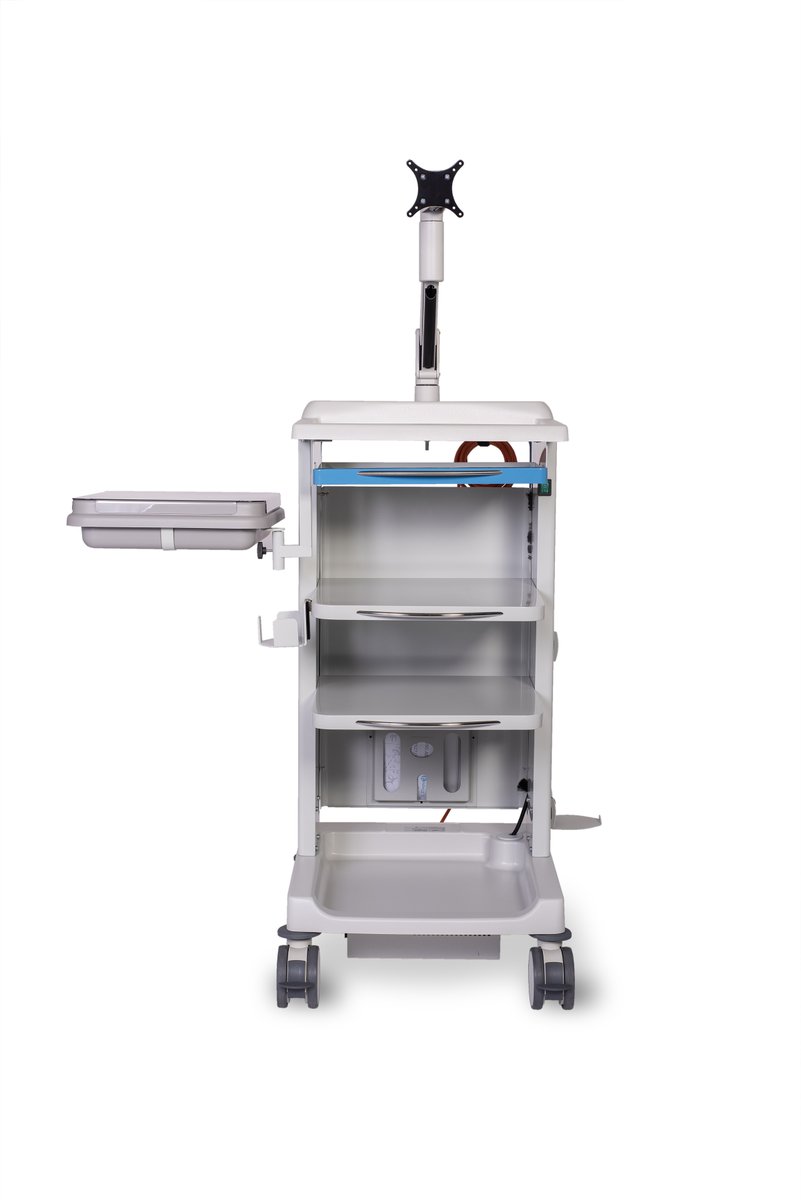 endocarts's tweet photo. Our tray holder kit has been designed to provide extra work surface on the cart and store the endoscope safely. Easy to install and remove, the kit can be customised to be installed on any carts.  
#endoscopy #medicalcarts #carts #endoscopes #gastroenterology #endoscopie https://t.co/WtoCSyKOjU