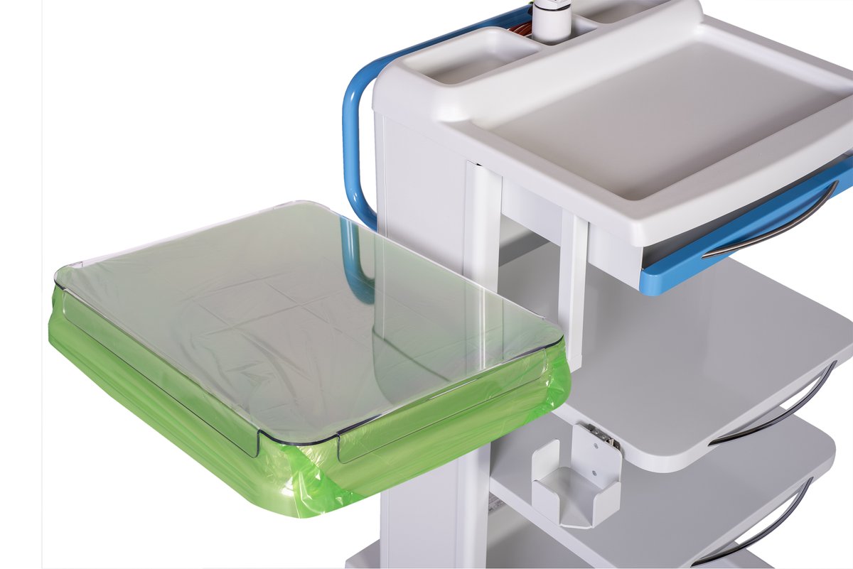 endocarts's tweet photo. Our tray holder kit has been designed to provide extra work surface on the cart and store the endoscope safely. Easy to install and remove, the kit can be customised to be installed on any carts.  
#endoscopy #medicalcarts #carts #endoscopes #gastroenterology #endoscopie https://t.co/WtoCSyKOjU