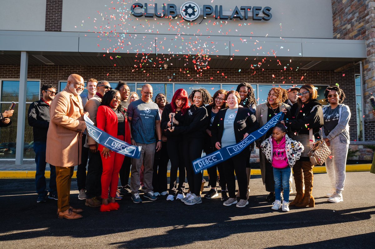 🎉 Celebrating Black Excellence &amp; Entrepreneurship! 🖤✂️
This past Saturday, February 1st—the first day of Black History Month—we had the absolute honor of facilitating the ribbon-cutting ceremony for Club Pilates Bear!
A huge congrats to Greg Wright and his daughters.
