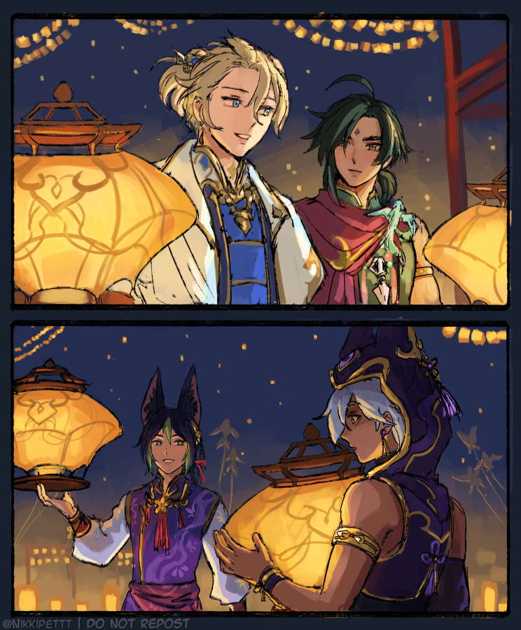 Happy Lantern Rite from my faves 🏮🎇✨

#GenshinImpact 