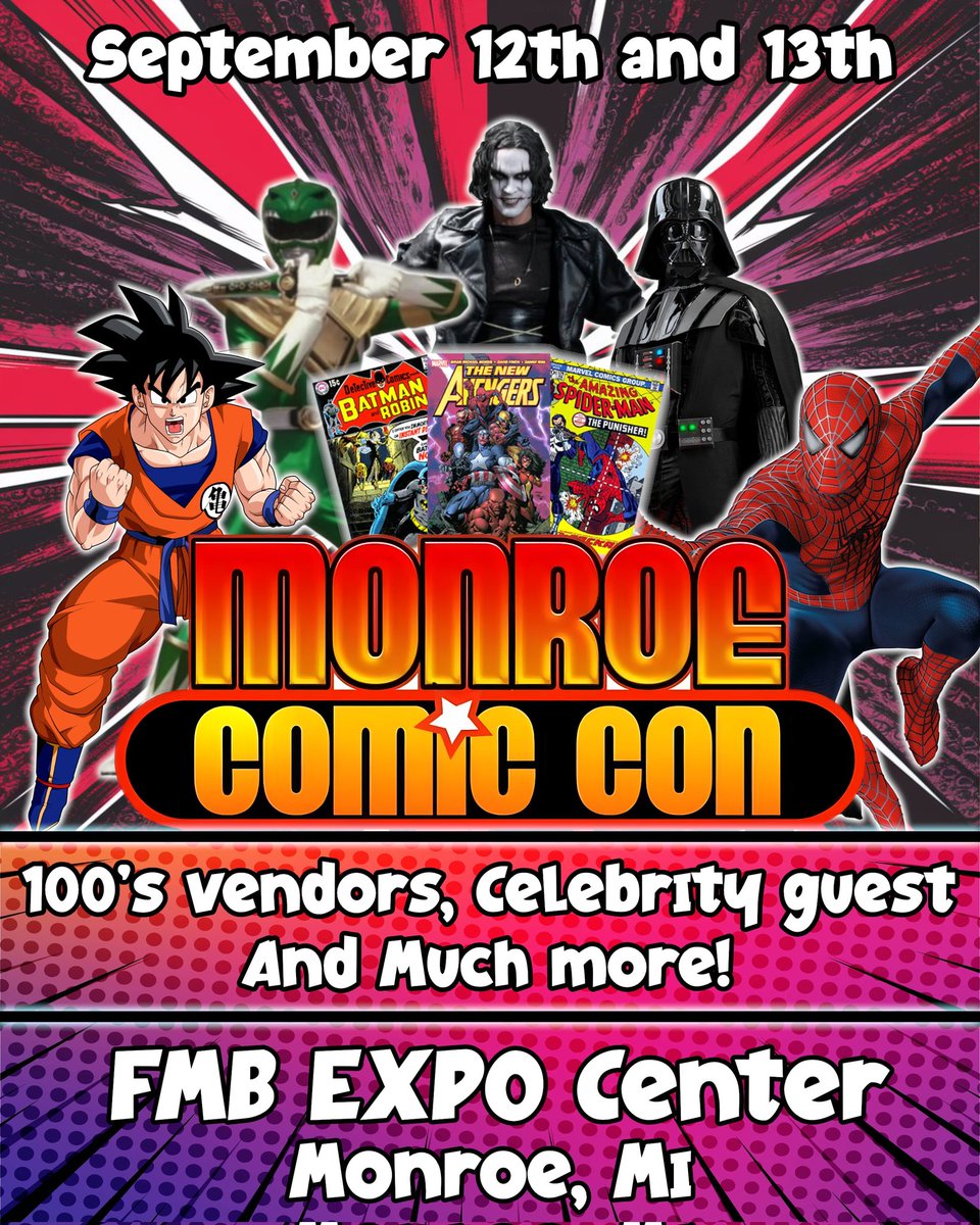 The Monroe Comic Con tweet media