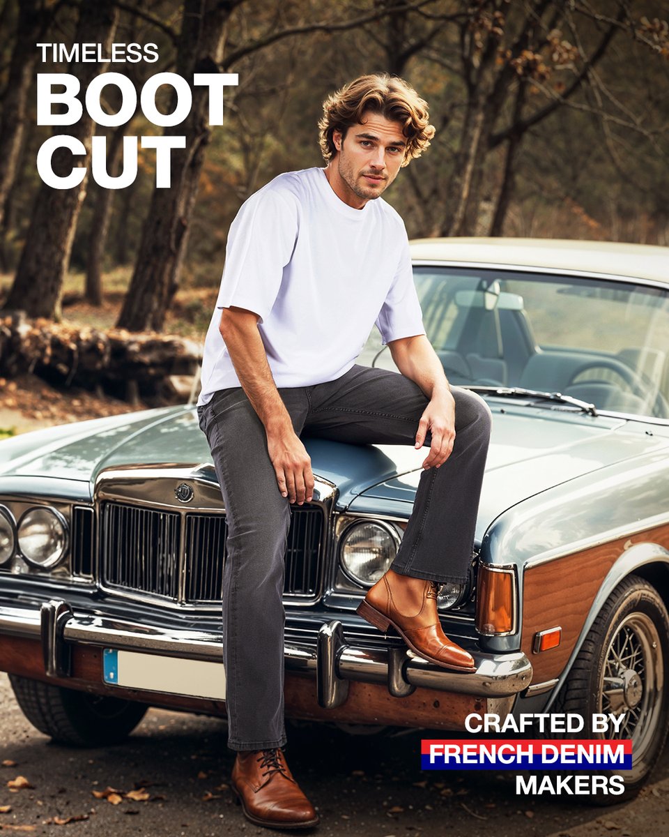 celioindia's tweet image. Revive the vintage charm with bootcut jeans, crafted by French denim makers. Classic style, timeless appeal.

#Celio #BootCut #DenimJeans #MensFashion #French

[celio, france, denim, men’s fashion]