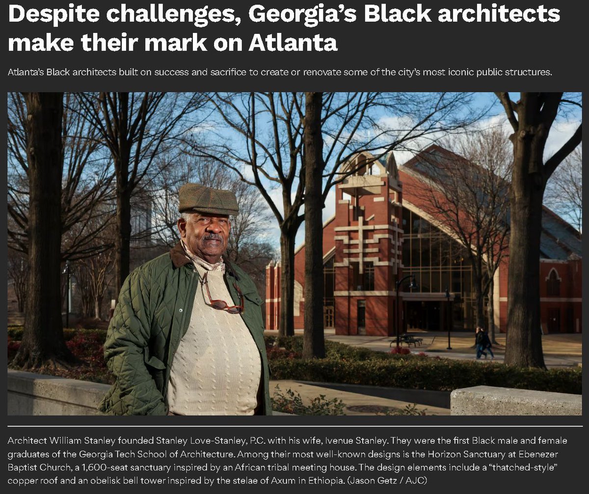 ADOSorg's tweet photo. Atlanta's history of Black Architects.
https://t.co/nDFfPnaOKB @adosatlanta
#BlackHistoryMonth is #ADOSHistoryMonth https://t.co/pI2kd10z6J
