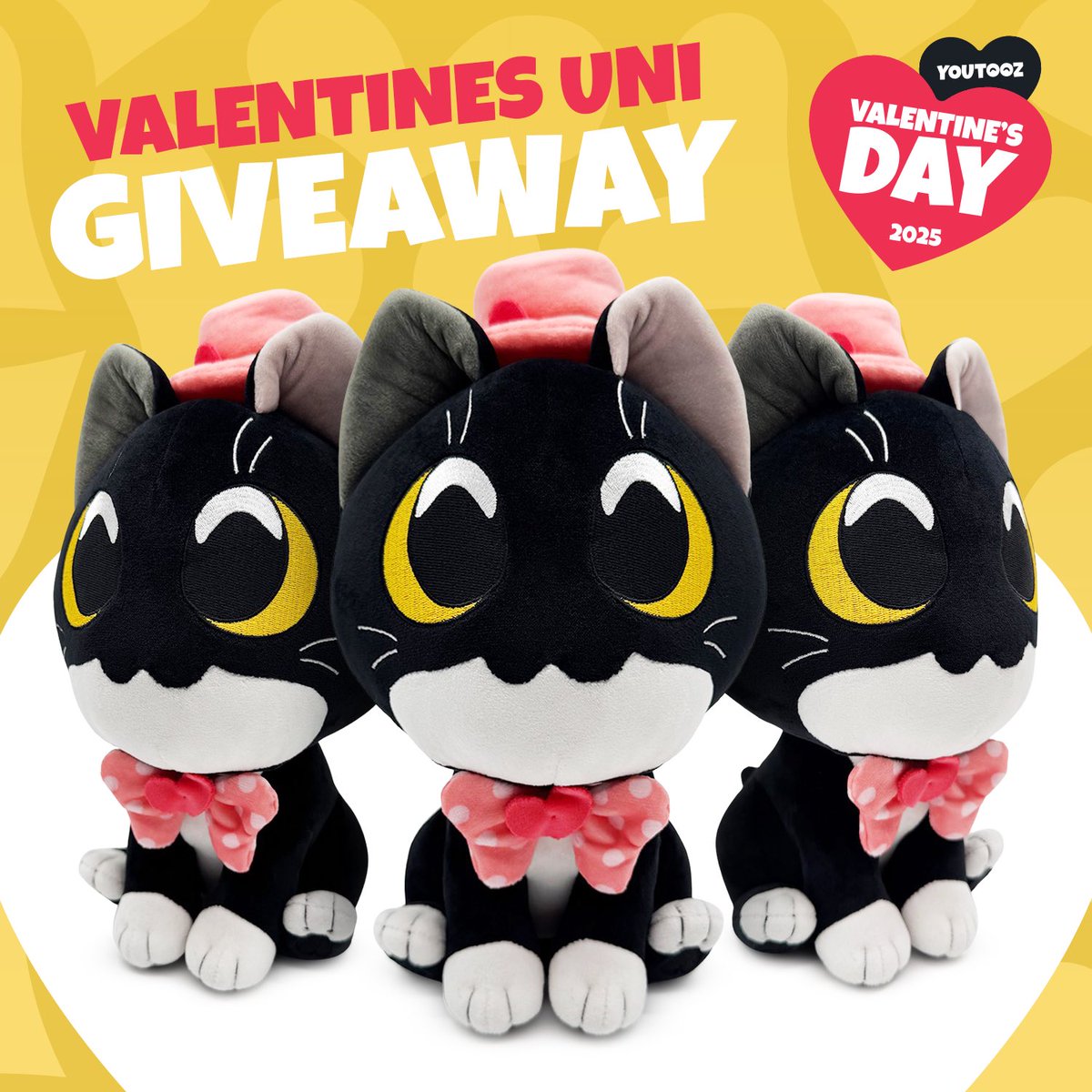 unicouniuni3's tweet image. 🌼GIVEAWAY🌼

RT and like this post to enter! 3 winners will win a new uni plush😸
winners will be announced on feb 7th!

この投稿をいいね、リポストをして下さった方の中から抽選で3名様にうにのぬいぐるみをプレゼント！
2/7に発表されます✨
@youtooz