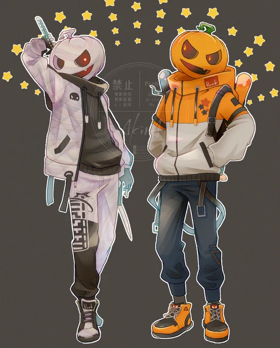パンク&クロムパンク #フォートナイト #フォートナイトイラスト #Fortnite #FortniteArt