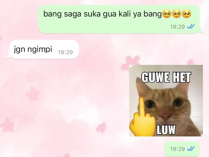 fluwter's tweet photo. — yusion/syonushi few tweets au
"jangan jangan dia suka gua juga"

Accidentally in Love; bagian 3 https://t.co/a7hDvhSYT6