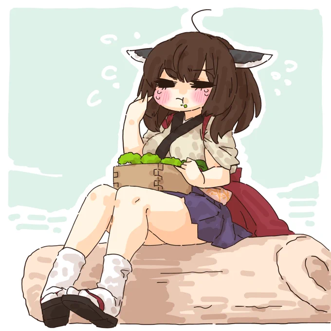 歳の数だけお豆を食べようね #東北きりたん 