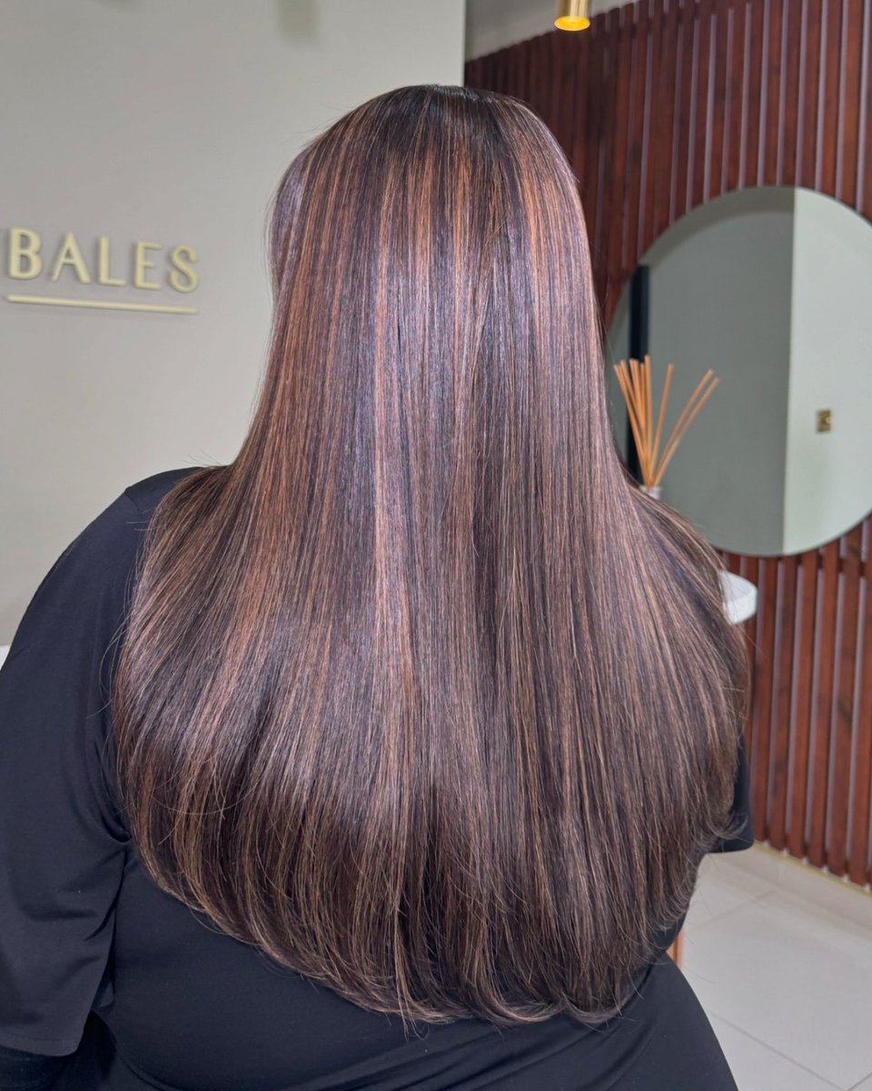 chrissybales's tweet image. We call it Caramel Latte 🤎
#chrissybales #customwig #brownhair #highlights #valentines