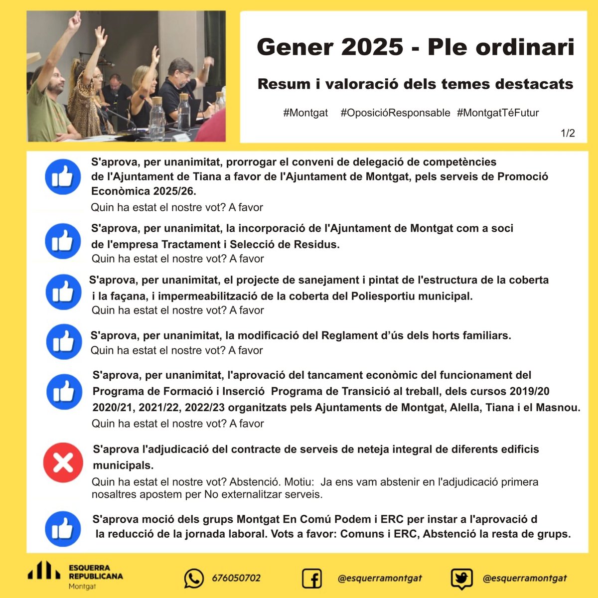 Esquerra Montgat tweet media