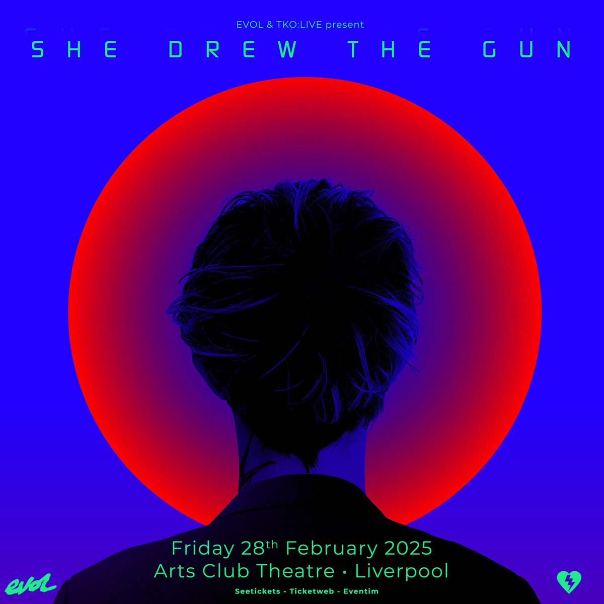 EVOL (@clubevol) on Twitter photo "One of the most uniquely brilliant bands in the UK today" <a href="/louderthanwar/">Louder Than War</a>
Don't miss Louisa Roach's <a href="/shedrewthegun/">she drew the gun</a> playing the majestic new album HOWL at the tour homecoming show, Friday February 28th at <a href="/artsclublpool/">Arts Club Liverpool</a> theatre!
Tickets via <a href="/seetickets/">See Tickets</a>: seetickets.com/event/she-drew… "One of the most uniquely brilliant bands in the UK today" <a href="/louderthanwar/">Louder Than War</a>
Don't miss Louisa Roach's <a href="/shedrewthegun/">she drew the gun</a> playing the majestic new album HOWL at the tour homecoming show, Friday February 28th at <a href="/artsclublpool/">Arts Club Liverpool</a> theatre!
Tickets via <a href="/seetickets/">See Tickets</a>: seetickets.com/event/she-drew…