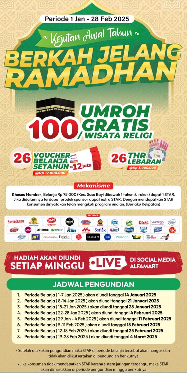 yessi1966's tweet photo. 💮 Temukan beragam kebutuhanmu disini 💮

Link Produk:
https://t.co/woxGFwYjrV

#Alfagift #Alfamart #belanja #promo #murah #hemat #semuaorang #sorotan #pengikut #jangkauanluas https://t.co/SXtMVt1ey0