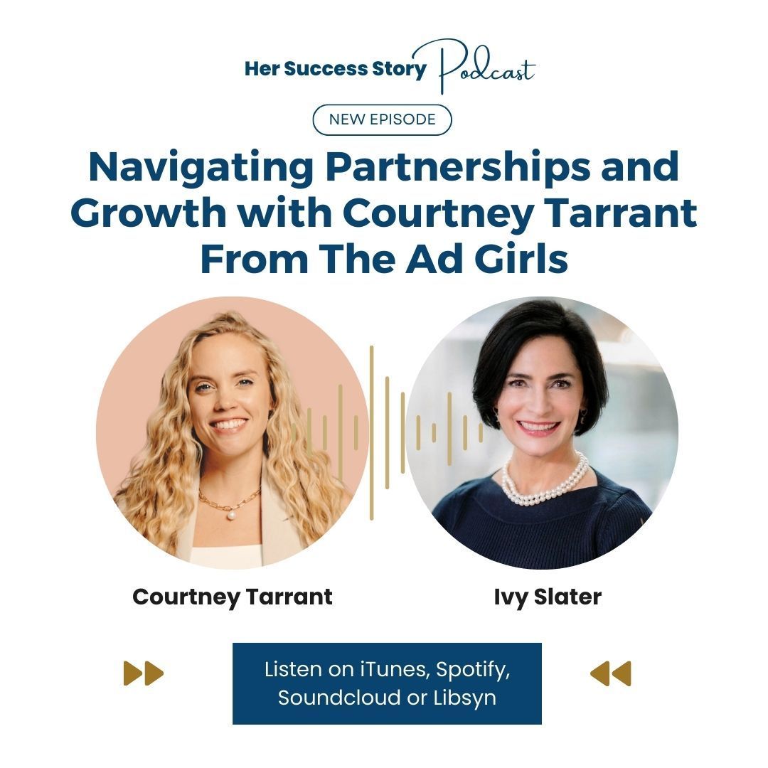 🚀 Scaling with intention and profitability! This week, I chat with Courtney Tarrant of The Ad Girls on #HerSuccessStory. 

🎧 Listen Now: buff.ly/3OmWLkt