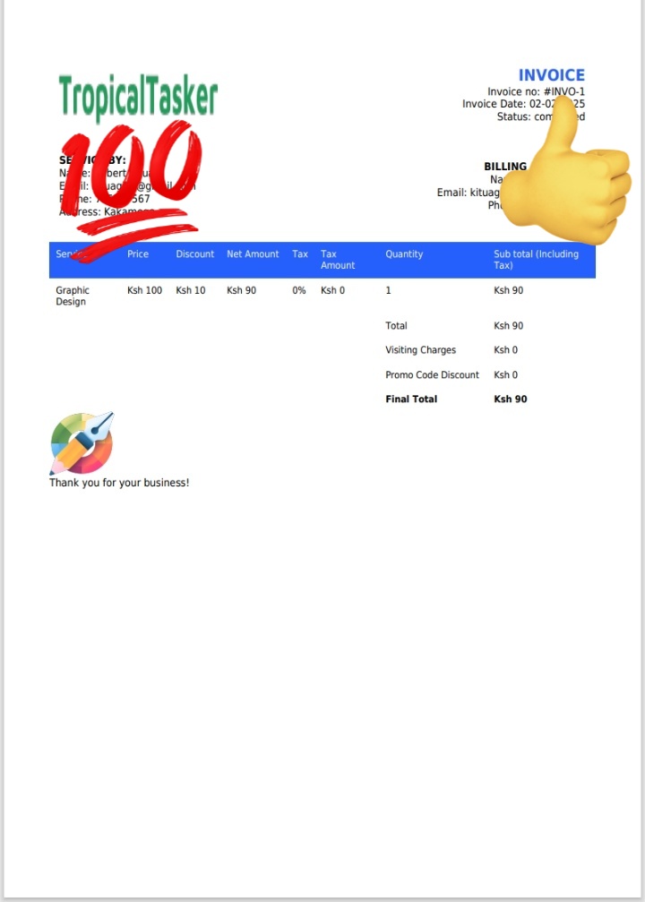 tropicaltasker's tweet photo. Successfully tested the app for booking and transactions 💯. #Freelancing #gigeconomy #TropicalTasker https://t.co/OUysgpl3BW