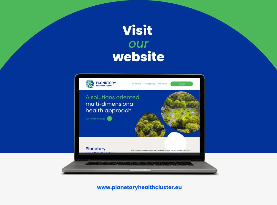 SPRINGSproject (@springs_eu) on Twitter photo ๐ The Planetary Health Cluster now has a home online! This collaboration of 5 EU-funded projectsโGoGreen Next, SPRINGS, TULIP, MOSAIC, and <a href="/PLANET_4HEALTH/">PLANET4HEALTH</a>โ shows how environmental changes affect health. Visit our website: ๐ bit.ly/4aI6eh4
#PlanetaryHealth ๐ The Planetary Health Cluster now has a home online! This collaboration of 5 EU-funded projectsโGoGreen Next, SPRINGS, TULIP, MOSAIC, and <a href="/PLANET_4HEALTH/">PLANET4HEALTH</a>โ shows how environmental changes affect health. Visit our website: ๐ bit.ly/4aI6eh4
#PlanetaryHealth