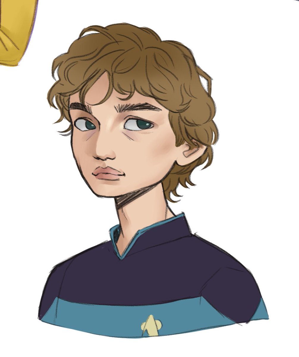 peachswizzles's tweet photo. random NPCs for my Star Trek campaign https://t.co/jSuPTyKfzX