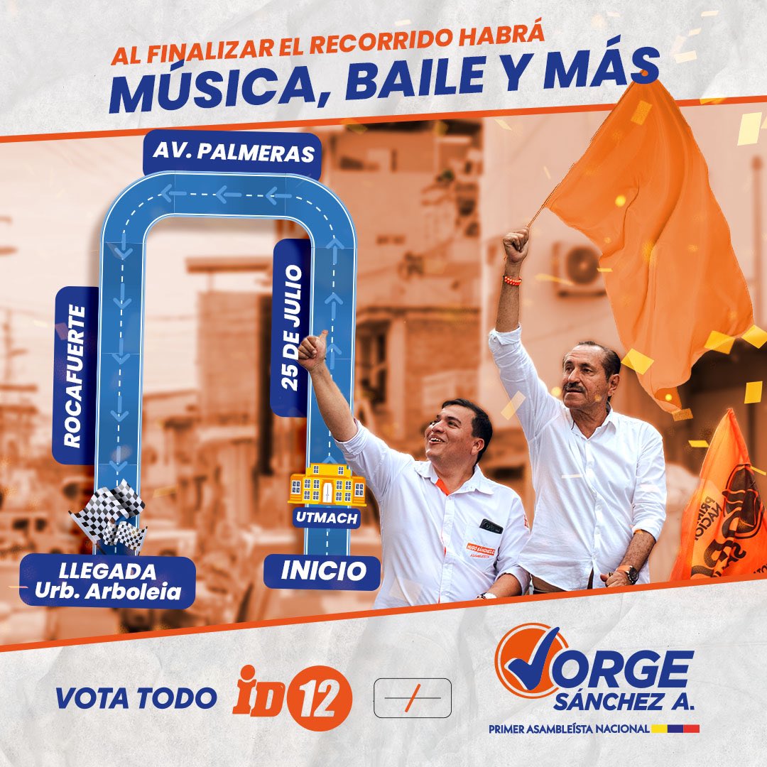¡𝐋𝐢𝐬𝐭𝐨𝐬 𝐩𝐚𝐫𝐚 𝐥𝐚 𝐆𝐑𝐀𝐍 𝐂𝐀𝐑𝐀𝐕𝐀𝐍𝐀 𝐆𝐀𝐍𝐀𝐃𝐎𝐑𝐀! 🎉✨

📅 Fecha: Miércoles 5 de febrero
⏰ Hora: 3:00 p.m.

¡𝐀𝐜𝐨𝐦𝐩𝐚́𝐧̃𝐚𝐧𝐨𝐬 𝐲 𝐥𝐥𝐞𝐧𝐞𝐦𝐨𝐬 𝐥𝐚𝐬 𝐜𝐚𝐥𝐥𝐞𝐬 𝐝𝐞 𝐞𝐧𝐞𝐫𝐠𝐢́𝐚! 🍊🔥 ¡𝐍𝐨 𝐟𝐚𝐥𝐭𝐞𝐬! 👏🏻#ecuador #machala