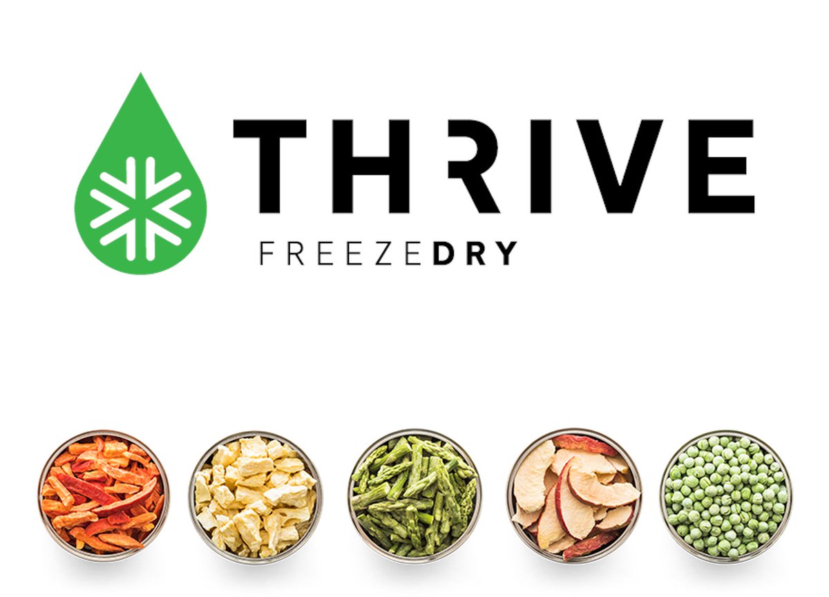 What if there was a way to keep food fresh, &amp; at full flavor &amp; nutritional value for months, or even years without the need for freezing, refrigeration, or the use of artificial preservatives? Thrive Freeze Dry delivers all these benefits &amp; more! Check out thrivefreezedry.com