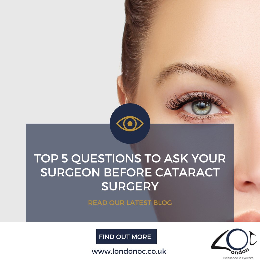 London_OC's tweet photo. Cataract surgery is a highly effective and routine procedure that can significantly improve your vision. However, it’s normal to have concerns and questions before undergoing any surgery.

https://t.co/qdiUouQDZt

#eyeexpert #cataracts #cataractsurgeon https://t.co/COG6egwPmQ