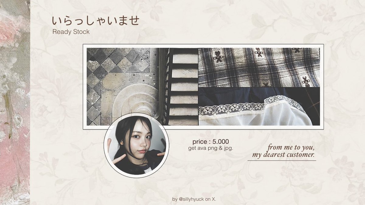 reposts are appreciated ♥︎

haloo aku ada layout ready stock carmen h2h bisa di take via dm ku. price on pict, yuk jemput si cantik 🧺

#zonauang