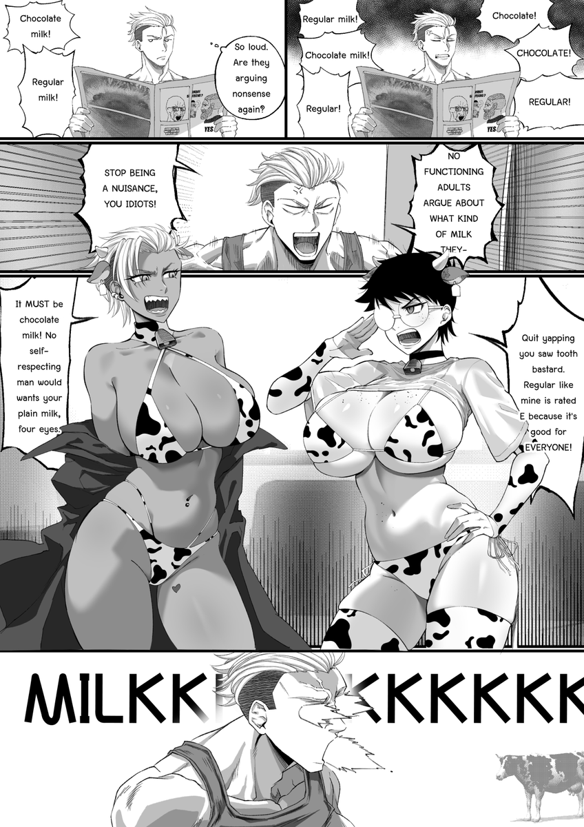 Make a choice 🥛🍫 (1/2)