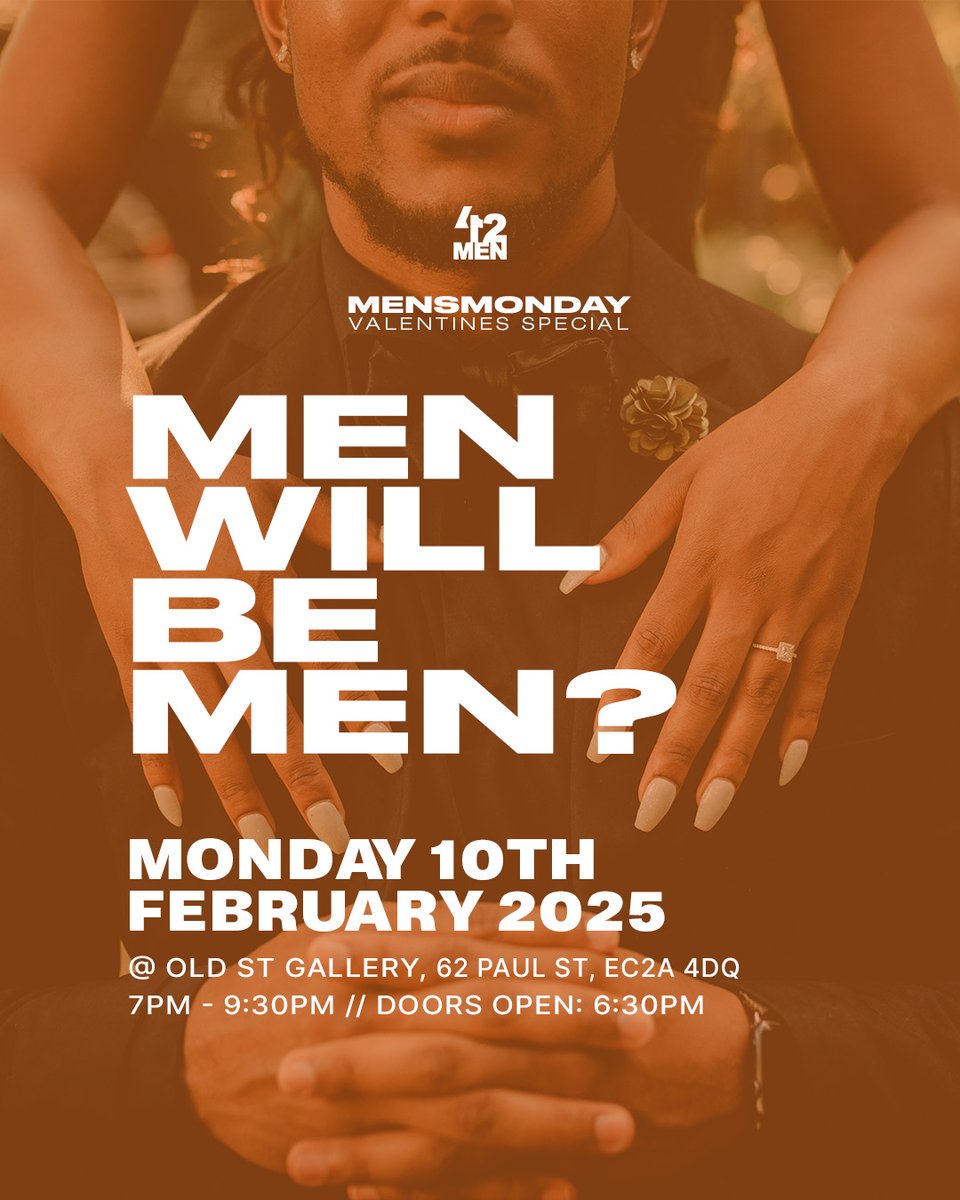 MEN WILL BE MEN?

Let's have a discussion on the topics and narratives of manhood in the area of marriage and romance.

Open to all men, single, married, divorced, let's have a candid discussion!