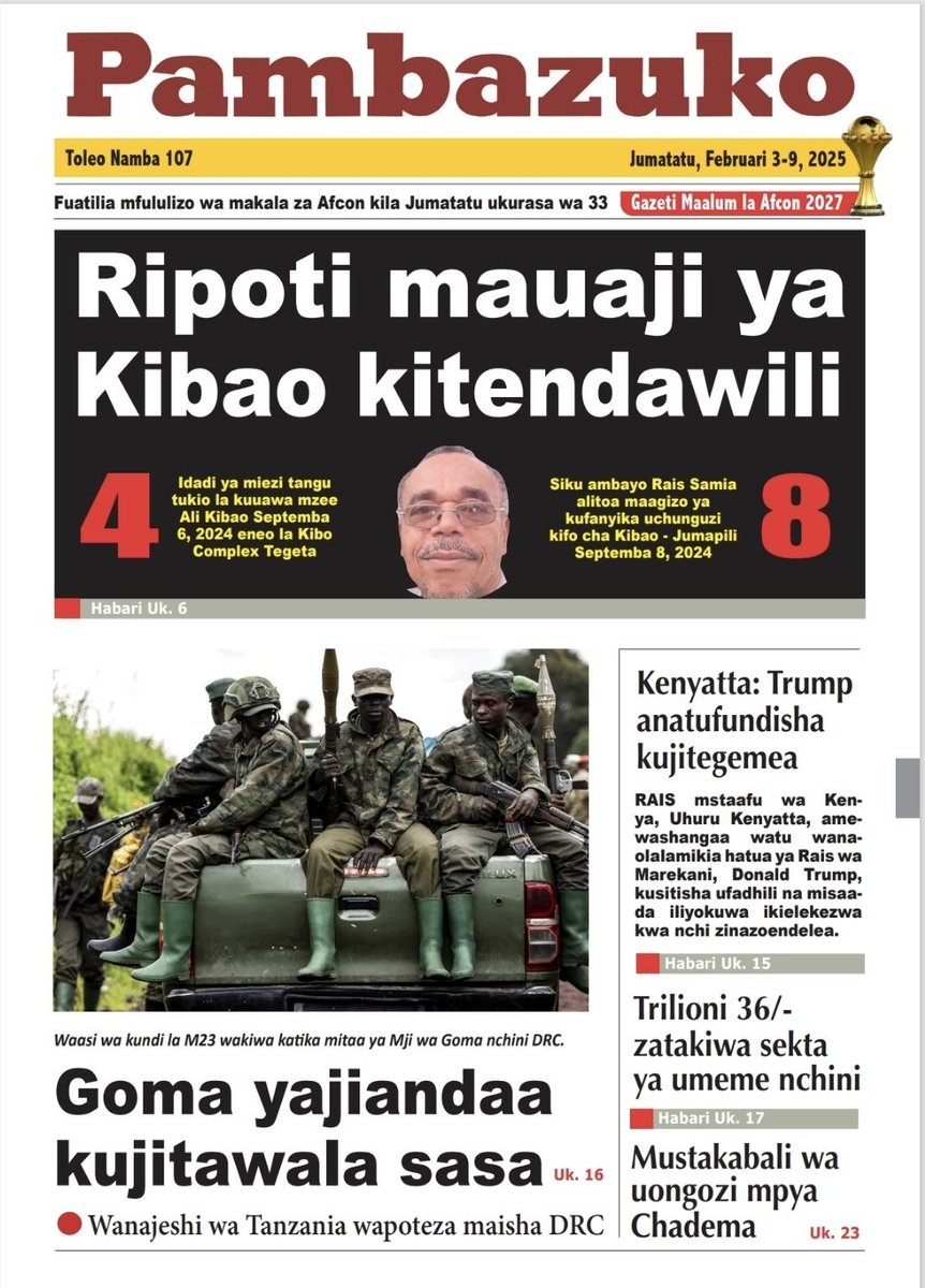 MariaSTsehai's tweet image. Asante @Pambazukomedia 
Hakikisha umepata nakala ni bure - Ripoti ya Mauaji ya Kibao kitendawili! 
🙄🙄
Tusitegemee lolote! 
#Justice4AliKibao
#ChangeTanzania
#TutaelewanaTu