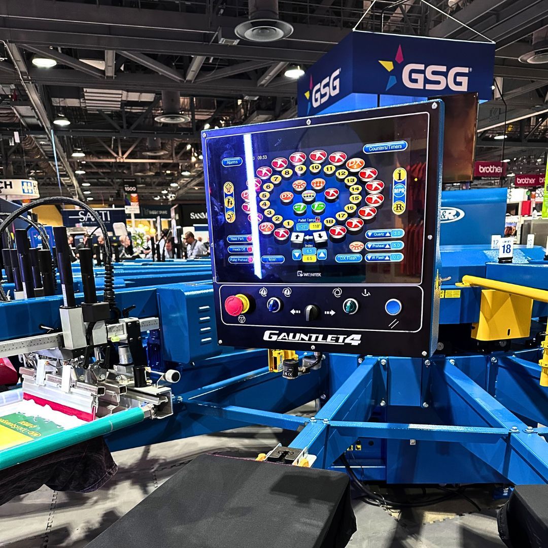 _screenprint's tweet photo. The Ultimate Control Panel on the GT4 💙 

Access production breakdowns, reports, print analytics, and setup options at the touch of a button on M&amp;R's GT4. Fine-tune your printing process for maximum efficiency and cost-effectiveness.  

https://t.co/9pmidUcTgq  

 #screenprint https://t.co/lpADWP0R0M