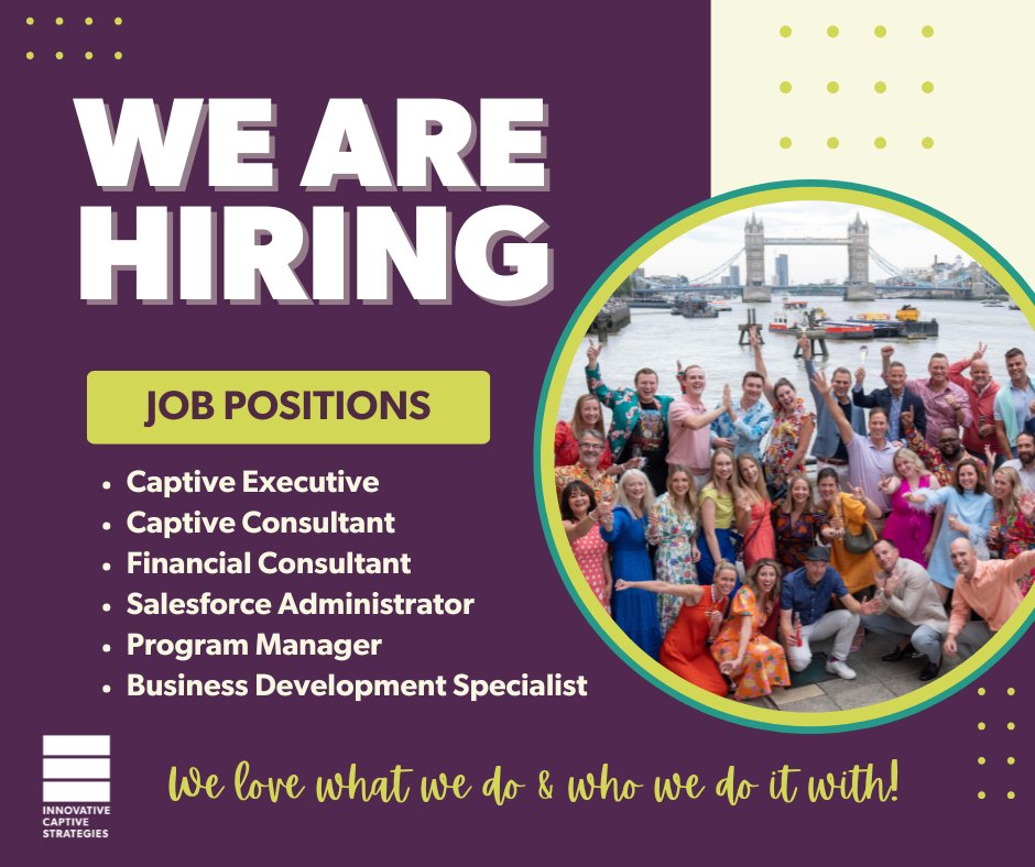 yourcaptive_com's tweet image. Looking for a career that challenges you, inspires you, and lets you grow? We're looking for top talent to join our team in the sales, finance, operations, and program management departments. 

Check out our openings: okt.to/IlWvRu. #WeAreICS #Hiring