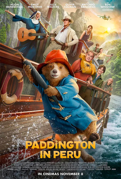 In the third Paddington film, he returns to his home country of Peru to visit his Aunt Lucy. His adoptive family, the Browns, join him on his journey.  This trailer for Paddington in Peru would be great to work on with pupils from A1+.  speakeasy-news.com/paddington-goe…