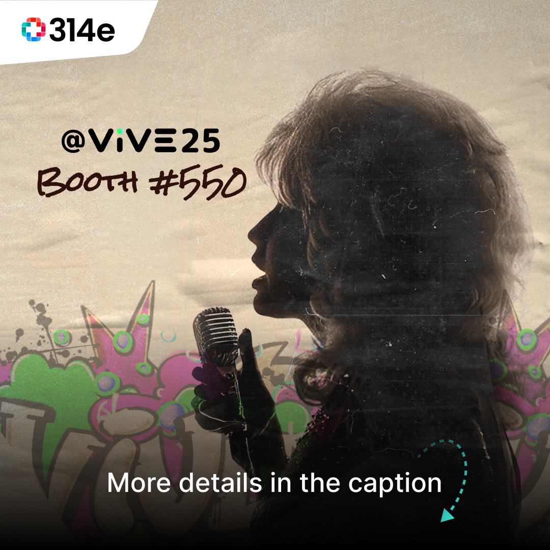 314e's tweet photo. Ever dream of being a country star?🌟 

Tell us your fave—Shania, Dolly, Blake, or someone else—and we’ll turn you into their lookalike at booth #550 during @theviveevent  2025.

Sign up for a quick 15-min session: https://t.co/KvpbD9Q43q

#ViVEvent #AIinHealthcare #314e https://t.co/TjFCSOqhuf