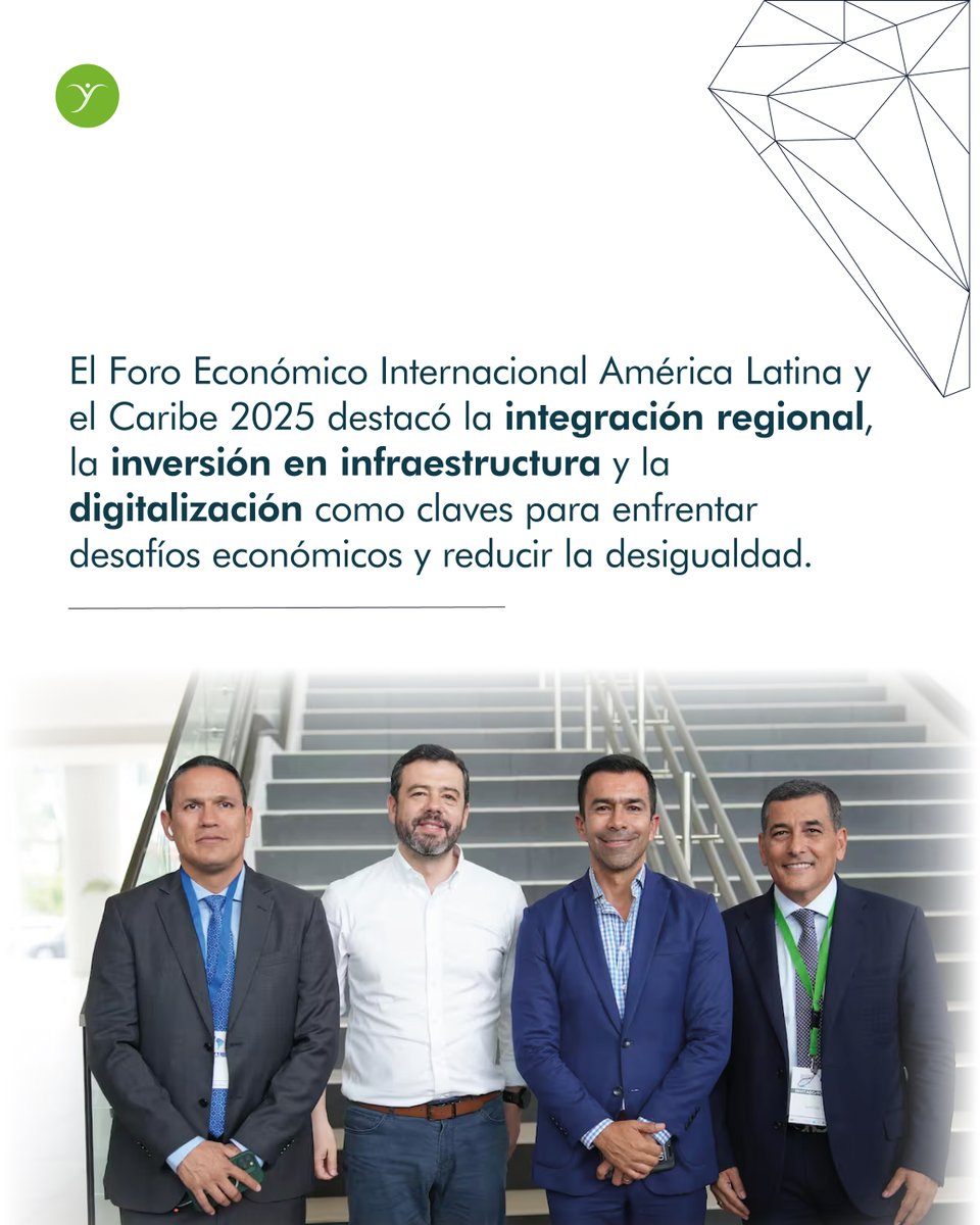 Las conclusiones del #ForoEconómico de América Latina y el Caribe 2025 destacan la importancia de la #sostenibilidad, la innovación y la colaboración para fortalecer nuestras economías. ¡Es momento de convertir estos acuerdos en acción! #ALC #FuturoEconómico #Conclusiones