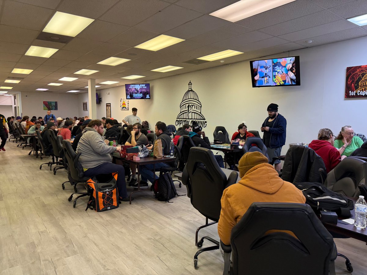 Thank you to all of the lorcana players that came out for our set championship and the Magic players for our commander nights. Catch the replay of our set championship youtube.com/live/Bv7bkn24f…