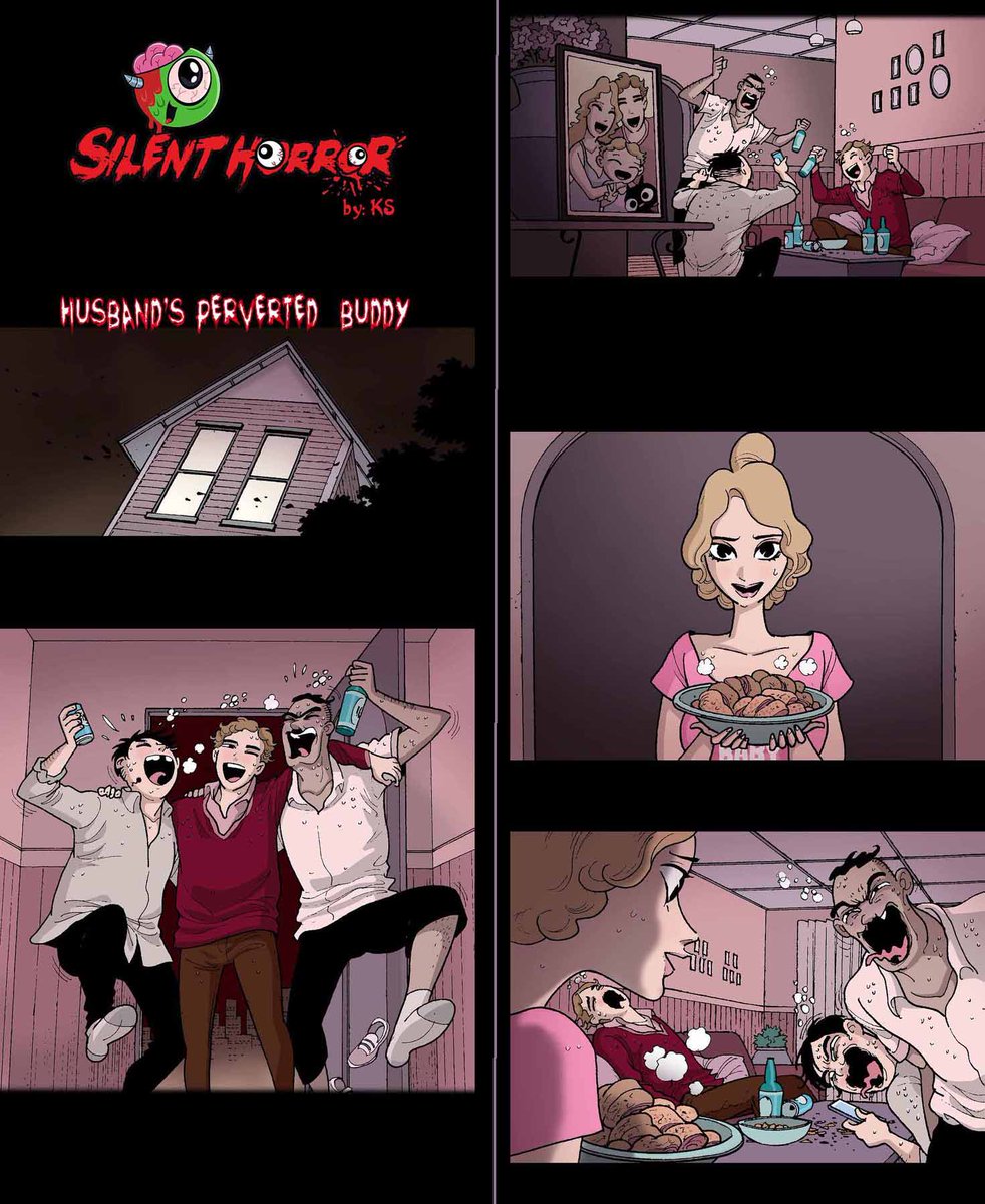 SilentHorrorCom's tweet photo. Silent Horror~~Husband's perverted buddy
 #恐れ #SilentHorror #seram #สยองขวัญ #kinhdị https://t.co/aKi2LT5hya