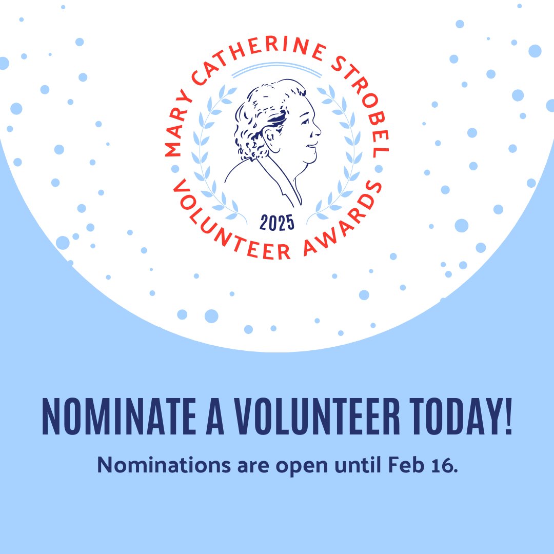 HONashville's tweet photo. The day is here! From today until Feb. 16 the Strobel Awards nominations are open! Click below to nominate outstanding volunteers so they can be recognized with this prestigious award!

Click here: https://t.co/rFtI0ETW6A https://t.co/ZPFBliYrrN