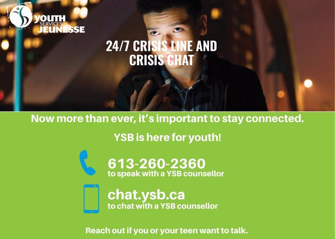 RT <a href="/ysb_bsj/">Youth Services Bureau</a>:
We’re always here for you if you need to talk. Reach out! 😊

#MentalHealthSupport
