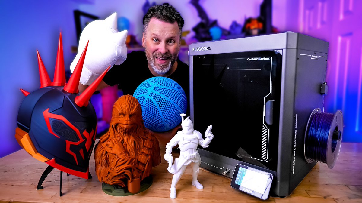 Hands on with the new <a href="/Elegoo_Official/">ELEGOO</a> Centauri Carbon! Is it a Carbon Copy or Something More?

Files by <a href="/eastman/">Eastman</a> <a href="/StudiosYosh/">YoshStudios</a> <a href="/Galactic_Armory/">Galactic Armory</a> <a href="/BIQU_3Dprinter/">BIQU</a> and more… lots more 😂🤘

youtu.be/1gOo2083hjM?si…