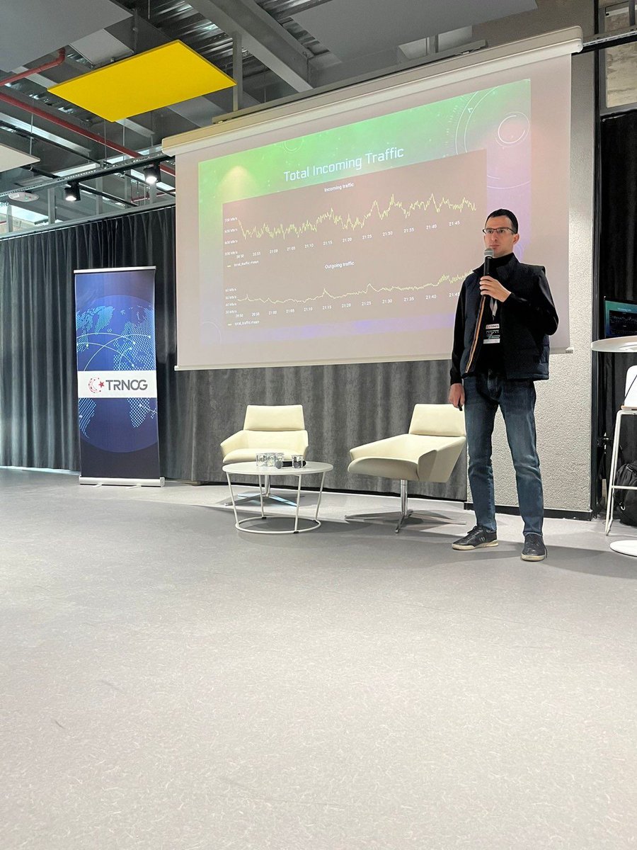 FastNetMon's tweet photo. First time ever TRNOG 2025 was a great success, and we're excited to support this vibrant community. See the pictures, get our presentation slides, and read the full event recap here: https://t.co/cGsUvOMuqM
#NetworkSecurity #DDoS #TRNOG2025 #TRNOG #NOG https://t.co/5nOWF3Scvy