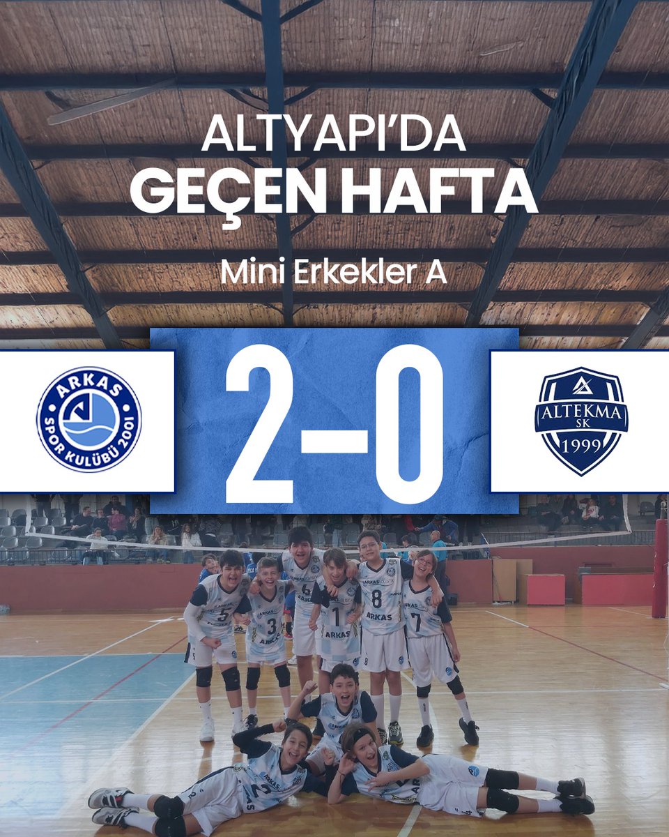 arkas_spor's tweet image. Gençlerimiz, bir haftayı daha azim ve başarıyla geride bıraktı! 💙🤍

#Arkas #ArkasSpor