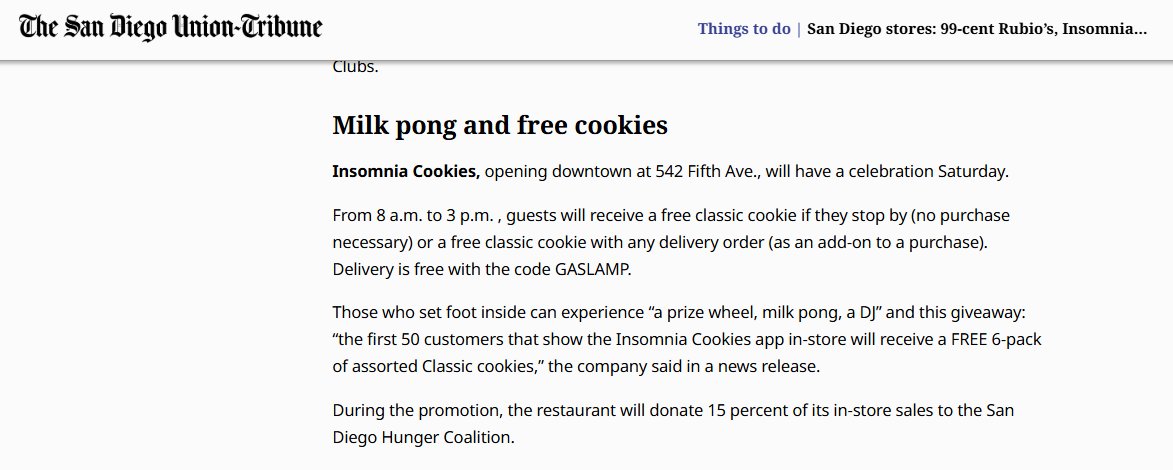 San Diego Hunger Coalition tweet media