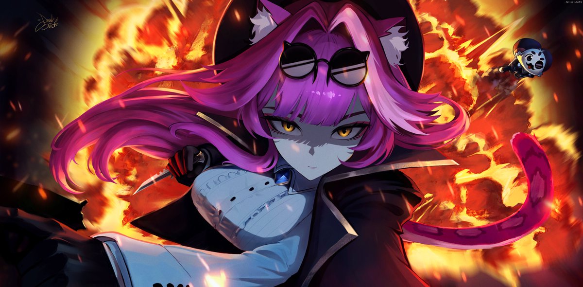 my attempt at a Raora Mafia splash art! #RaorArt